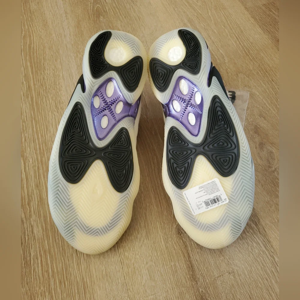 Adidas Kansas Jayhawks Team-Issued BYW Shoes Basketball Program ID1829 12.5